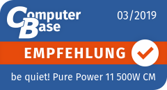 ComputerBase-Empfehlung für be quiet! Pure Power 11 500W CM