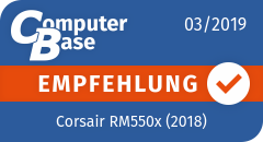 ComputerBase-Empfehlung für Corsair RM550x (2018)