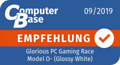 ComputerBase-Empfehlung für Glorious PC Gaming Race Model O- (Glossy White)