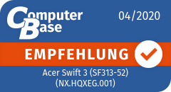 ComputerBase-Empfehlung für Acer Swift 3 (SF313-52) (NX.HQXEG.001)