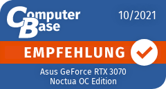 ComputerBase-Empfehlung für Asus GeForce RTX 3070 Noctua OC Edition