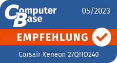 ComputerBase-Empfehlung für Corsair Xeneon 27QHD240